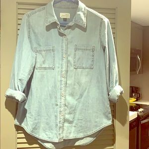 Button down denim shirt. Never worn